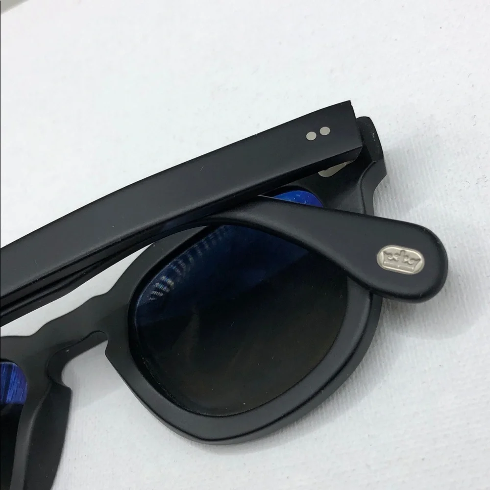 Peter Millar Matte Black Polarized Sunglasses Classic Style Unisex 48-23-150